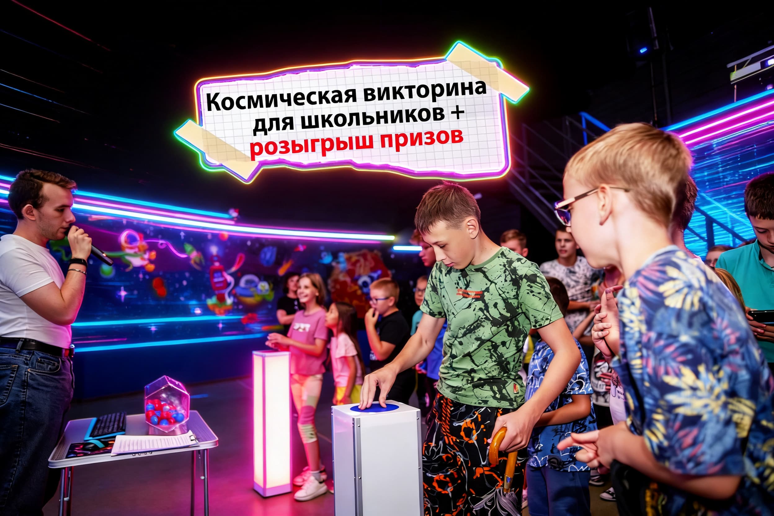 Фото одного из детских праздников